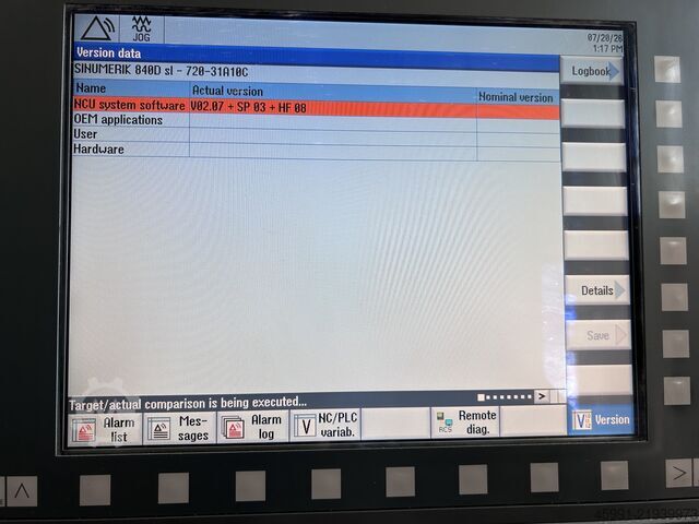 מחרטת CNC Spinner TC600-65MC