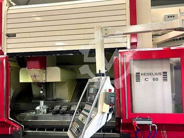 Фрезови машини Hedelius C60P-2000 2005 г. Hedelius C60P-2000