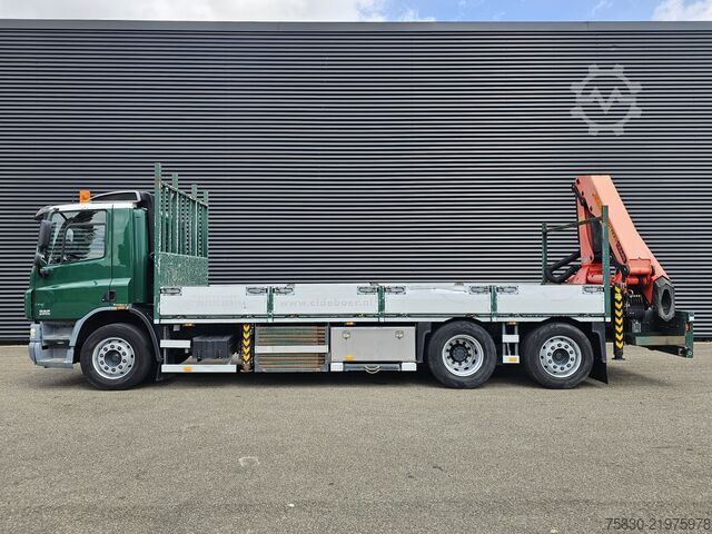 Crane truck DAF DAF CF 75 6X2 / PALFINGER 23 tm CRANE / KRAN - ...
