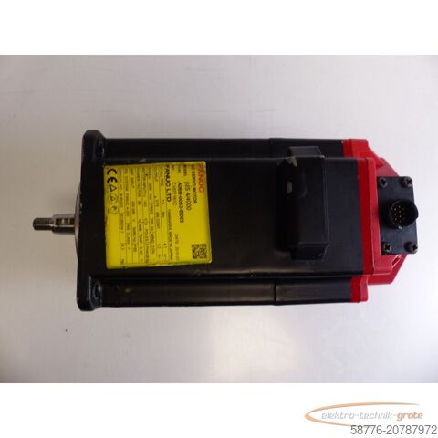 Upravljačka jedinica Fanuc A06B-0063-B003 AC Servo Motor SN: C107F161C + Pulsecoder