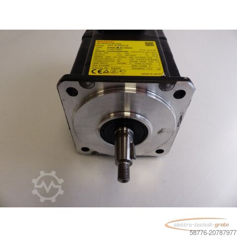 Unité de contrôle Fanuc A06B-0063-B003 AC Servo Motor SN: C196F1BB6 + A860-2070-T321 Pulsecoder