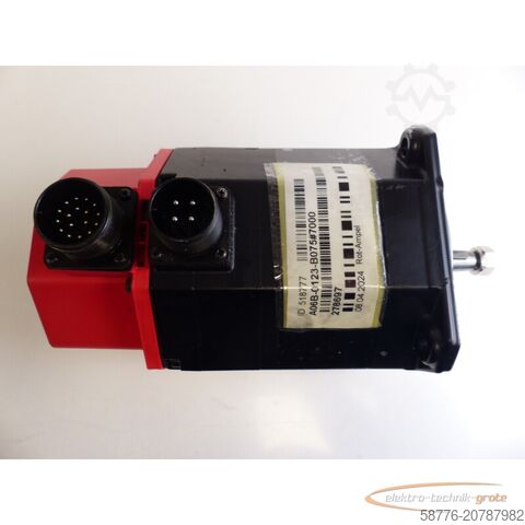 Upravljačka jedinica Fanuc A06B-0123-B075 # 7000 SN: 278697 AC Servo Motor