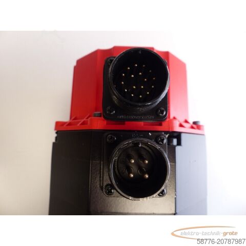 Unité de contrôle Fanuc A06B-0163-B077 SN: C195M113E AC Servo Motor