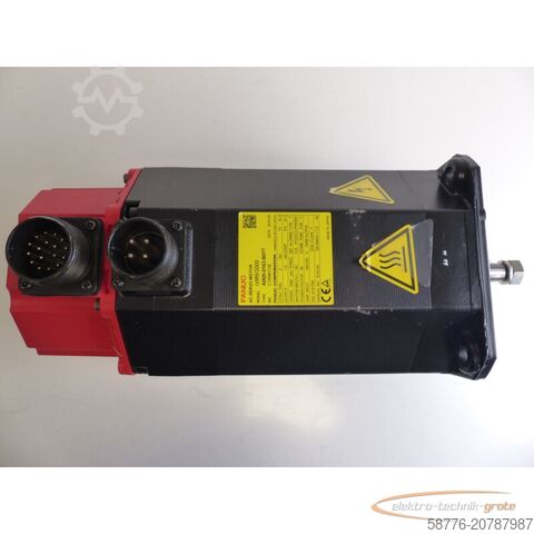 Unidad de control Fanuc A06B-0163-B077 SN: C195M113E AC Servo Motor