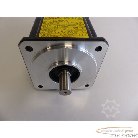 Unidad de control Fanuc A06B-0215-B700 # 0100Servo Motor SN: C044F1730 + A860-2000-T321 Pulsecoder