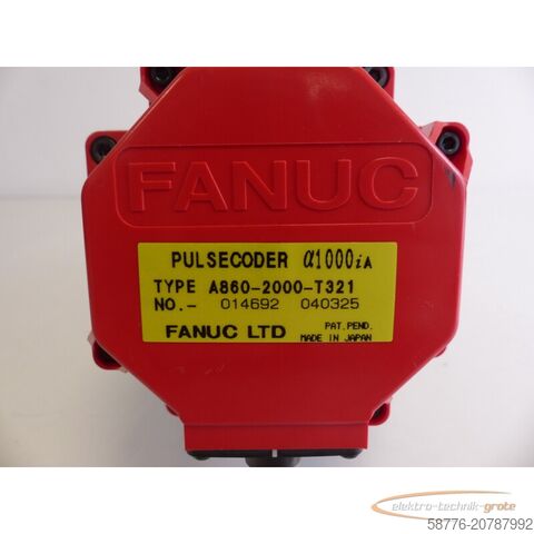 Valdymo blokas Fanuc A06B-0215-B700 # 0100Servo Motor SN: C044F1730 + A860-2000-T321 Pulsecoder