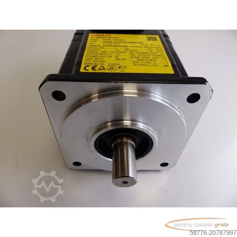 Unidad de control Fanuc A06B-0215-B700 #0100 ohne Drehgeber!  AC Servo Motor SN: C11XF10A7