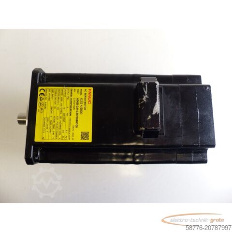 Unité de contrôle Fanuc A06B-0215-B700 #0100 ohne Drehgeber! AC Servo Motor SN: C11XF10A7