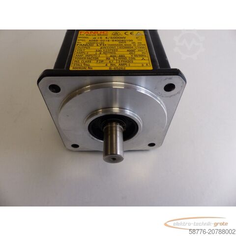 Upravljačka jedinica Fanuc A06B-0216-B400 # 0100 AC Servo Motor SN: C059F0199 ohne Encorder