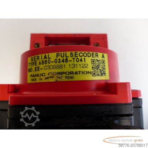 Upravljačka jedinica Fanuc A06B-0373-B569 # 0008 AC Servo Motor + A860-0346-T041 Pulsecoder
