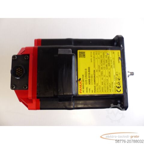 Steuerung Fanuc A06B-2218-B000 AC Servo Motor SC171F18EC + A860-2050-T321 Pulsecoder