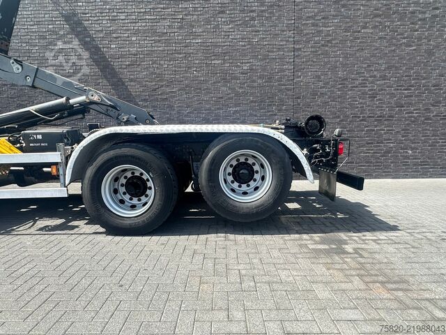 System med krokarm Scania R500 V8 6X2 MET HIAB MULTILIFT XR21S61 HAAKARMS...