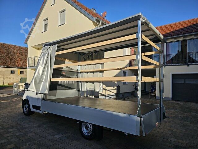 Fourgon Fiat Ducato MAXI Pritsche Plane 4,2 Meter TFT Kamera