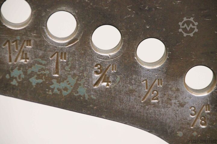 машина за огъване на тръби Dako 3/8" bis 3"