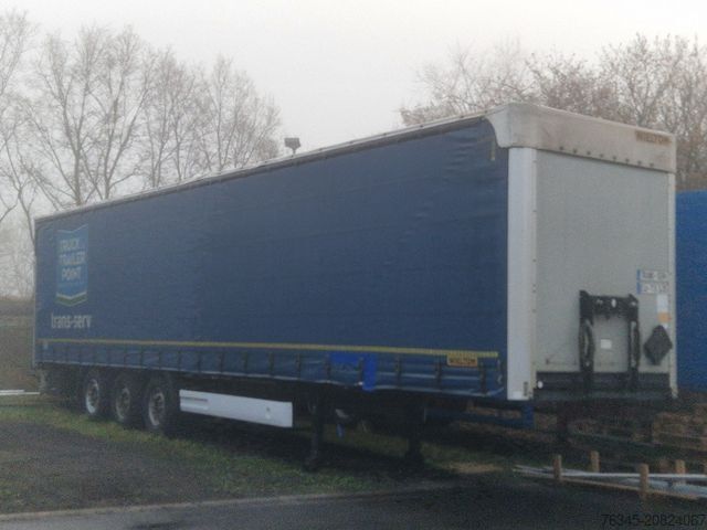 Open oplegger met zeil WIELTON NS-3 Curtainsider 2x Liftachse, Edscha