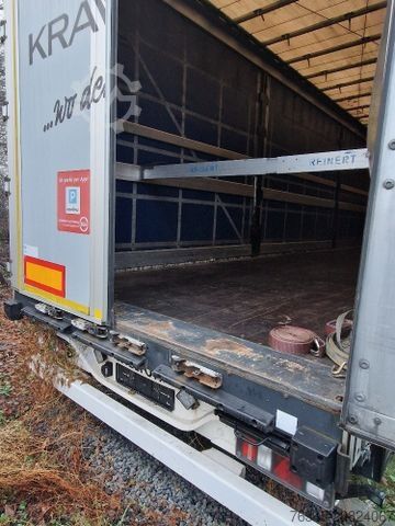 Open oplegger met zeil WIELTON NS-3 Curtainsider 2x Liftachse, Edscha
