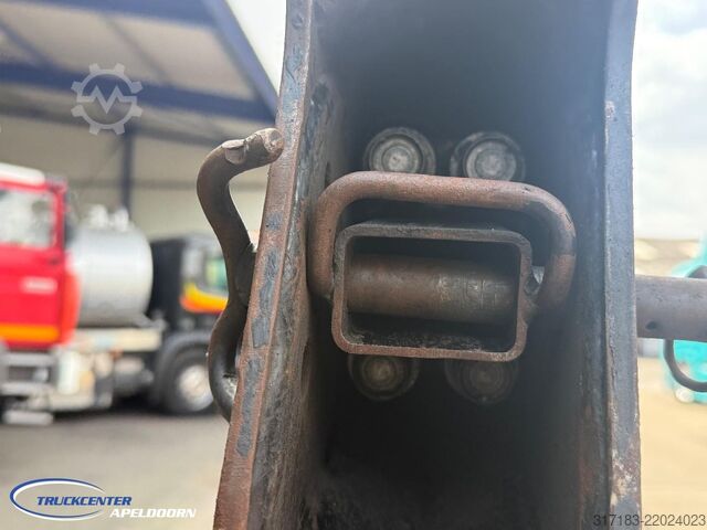 Savivartis su kranu Scania G490 6x4 Steel springs, Hiab 211-E6, Retarder