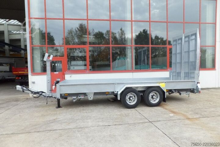 Remorque porte-engins surbaissée Möslein TT 11-E6x2  Tieflader für Fräsen breiten Rampen, Neu