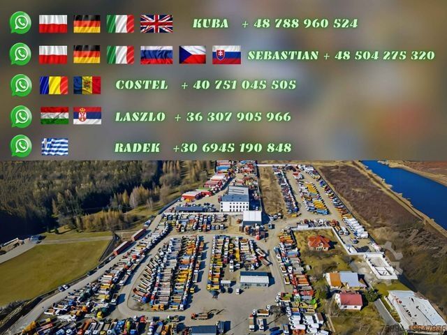 Autocarro ribaltabile IVECO TRAKKER 450 * FASSI F215A.0.22 + FUNK / 8x4 *TOP