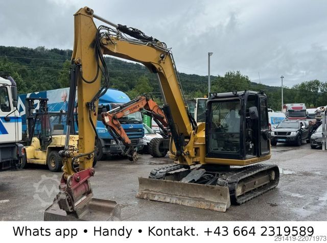 Гасеничен багер CATERPILLAR 308 E2CR  Kettenbagger / Schild Powertilt Bj2014