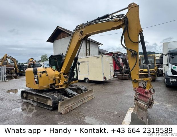 Гасеничен багер CATERPILLAR 308 E2CR  Kettenbagger / Schild Powertilt Bj2014