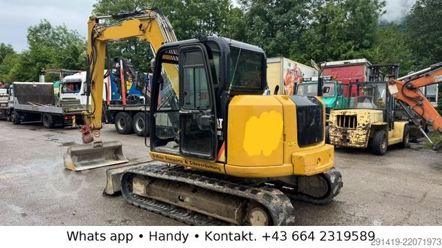 Гасеничен багер CATERPILLAR 308 E2CR  Kettenbagger / Schild Powertilt Bj2014