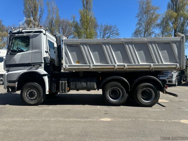 Tresidig tipplastbil MERCEDES-BENZ 3345 6x6 Meiller DSK 1,20m Bordwände AHK Hydr.