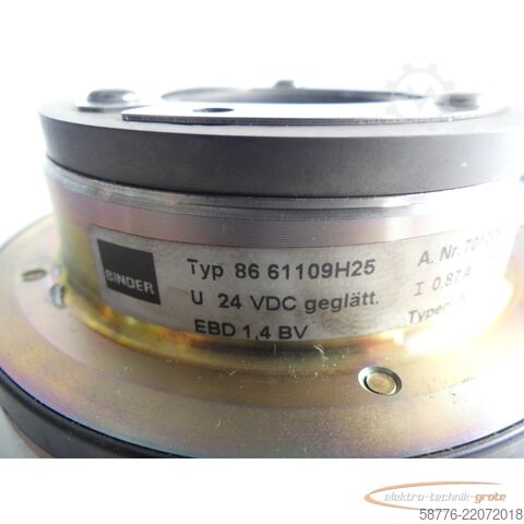 блок управления Binder 86 61109H25 A.Nr. 70100971/M2 24 VDC Bremse SN: 050008820
