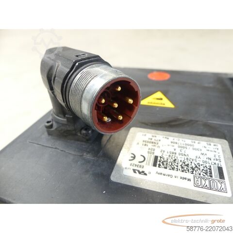 блок управления KUKA 1FK7100-5AZ91-1ZZ9-Z Servomotor SN: YFWV50665142024