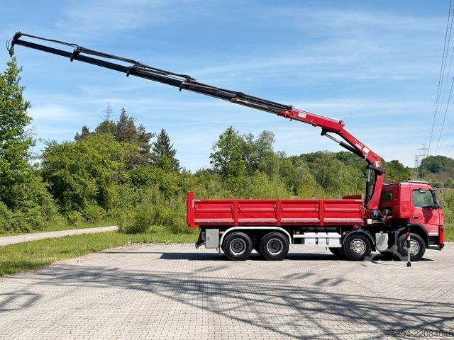 رافعة مثبتة على شاحنة VOLVO FM 420 Kipper 6,40m *HMF 2020 K5/FUNK *8x4
