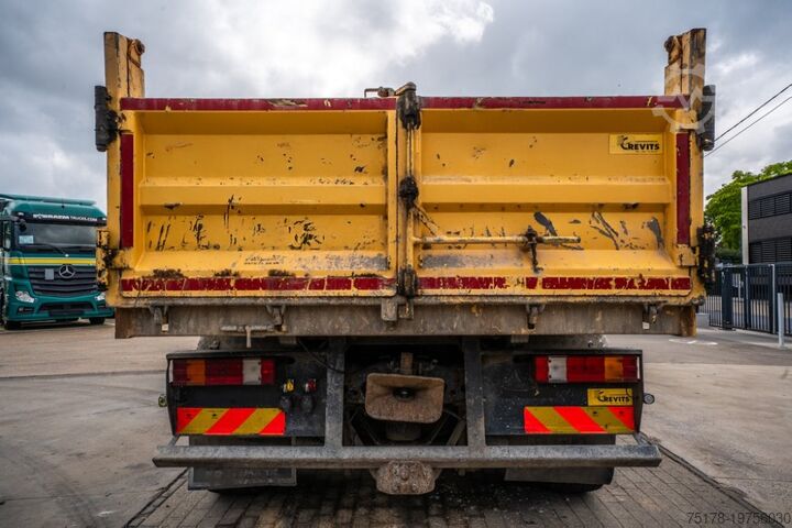 Tippbil med kran MERCEDES ACTROS 2641-MP3-6x2-4+ PK 18 T/m/3XHydr.