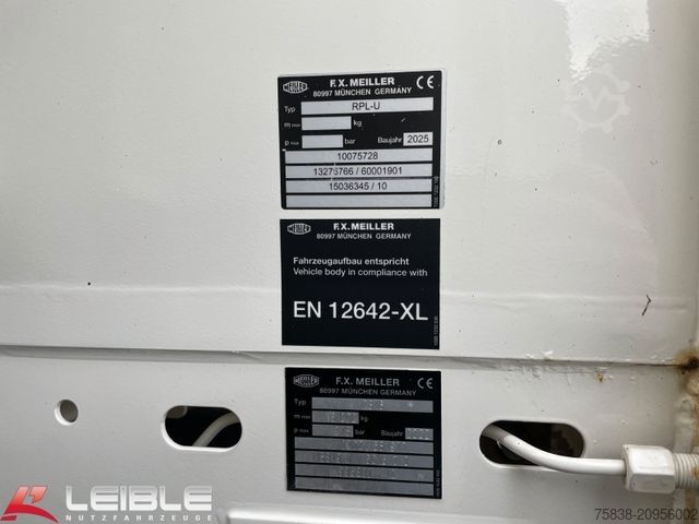 Camion-benne tricar DAF CF 480 6x4*Meiller Kipper*Bordmatik*nur 143 tkm*