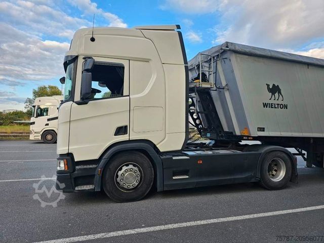 Standardni vlačilec SCANIA R450,Retarder,Kipphydraulik,ALCOA LM