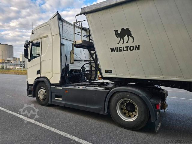 Standardni vlačilec SCANIA R450,Retarder,Kipphydraulik,ALCOA LM