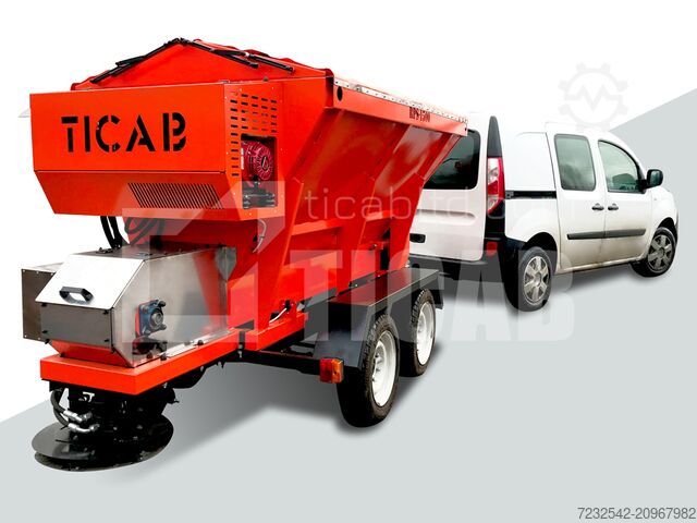 Thiết bị phục vụ mùa đông TICAB Salt and Sand Spreader RPS-1500