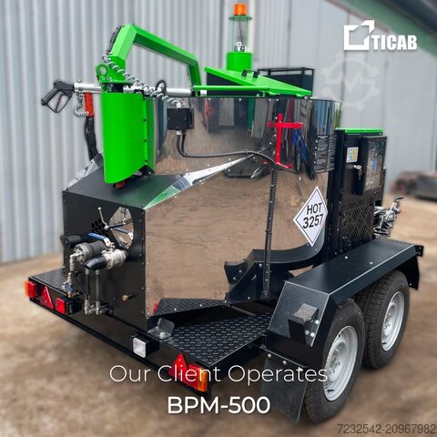 Thiết bị phục vụ mùa đông TICAB Salt and Sand Spreader RPS-1500