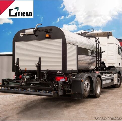 Bitumena emulsijas smidzinātājs TICAB TICAB Bitumen Emulsion Sprayer ABS-8000