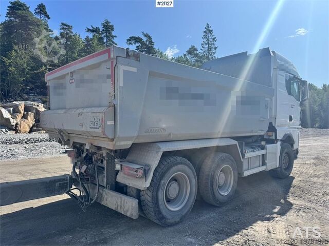 MAN TGX 33.580 6x2 caminhão de asfalto com caçamba basculante e cuba MAN TGX 33.580 6x2 Asphalt truck w/ Tipper box and Tub