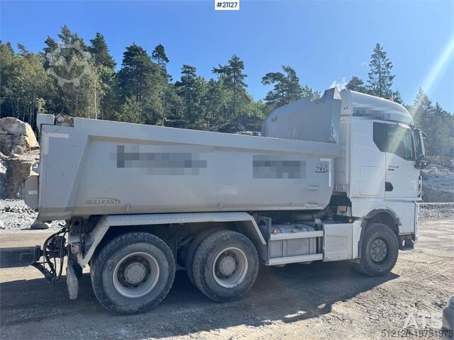 MAN TGX 33.580 6x2 caminhão de asfalto com caçamba basculante e cuba MAN TGX 33.580 6x2 Asphalt truck w/ Tipper box and Tub