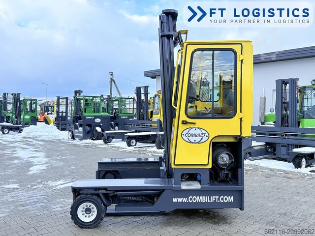 Chariot élévateur multidirectionnel Combilift C4000 GAS DUPLEX 4600 FORK POSITIONER