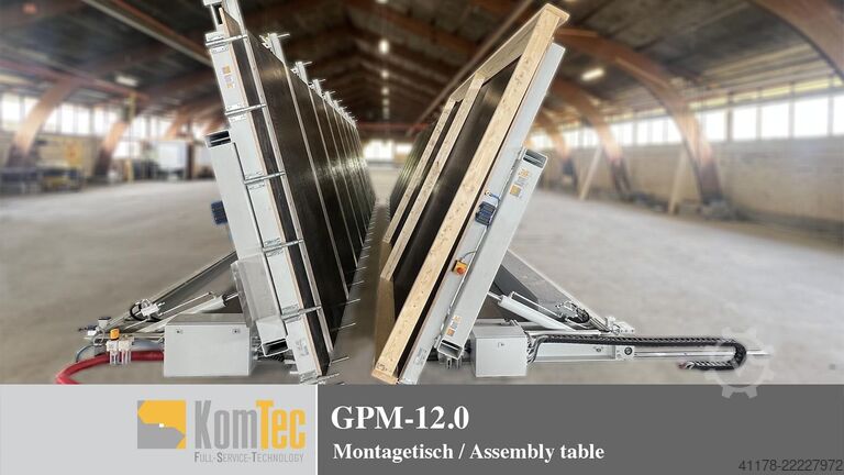 KomTec Universal GPM সংযোজন টেবিল, কাঠের ফ্রেম নির্মাণের জন্য KomTec 