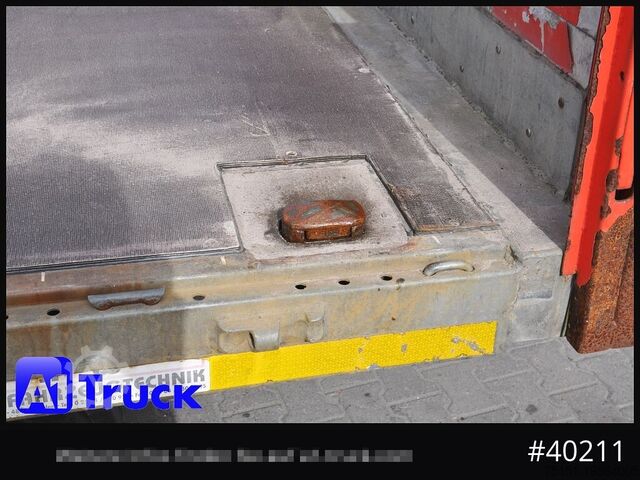 Открытый прицеп H&W Plattfroma, Twistlock, Container, vezinkt, guter Zustand