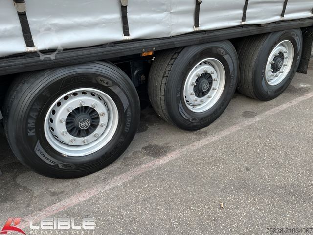 Open semitrailer with tarp KRONE SD*Tautliner*Liftachse*Code XL*BPW*Pal.-Kasten*
