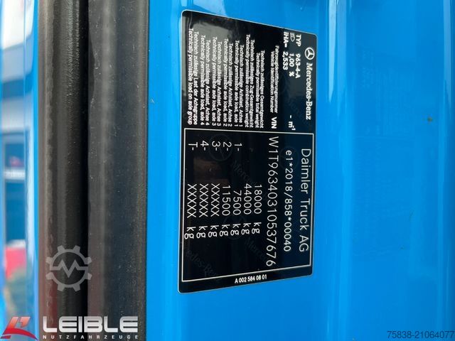 Standard tractor unit MERCEDES-BENZ Actros 1851*Giga Space*Vollluft*2xDieseltank*Alu