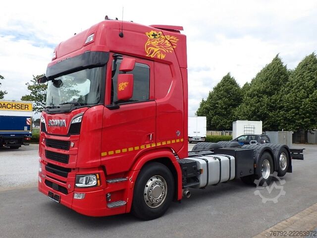 Wechselfahrgestell LKW SCANIA R 580 B6x2*4NB Fahrgestell/R-Fhs./Ret./Lenkachse