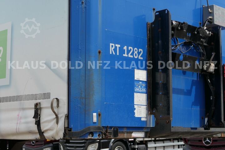 Open semitrailer with tarp KÖGEL S24-1 Pritsche Plane 94 m³ Liftachse safety-roof