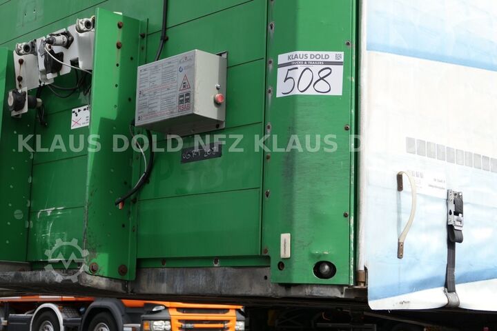 Auflieger mit Pritsche & Plane SCHMITZ CARGOBULL S01 Pritsche Plane 92m³ Liftachse SAF-Achsen