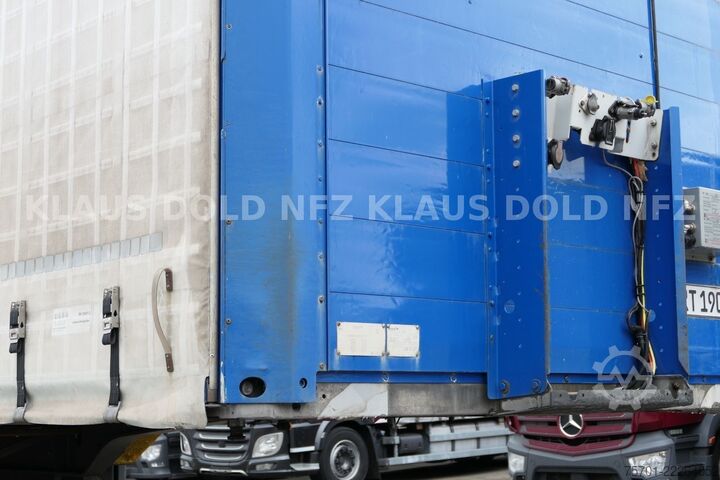 Auflieger mit Pritsche & Plane SCHMITZ CARGOBULL S01 Pritsche Plane 92m³ Liftachse safety-roof
