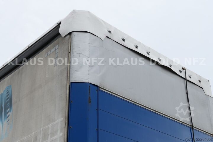 Auflieger mit Pritsche & Plane SCHMITZ CARGOBULL S01 Pritsche Plane 92m³ Liftachse safety-roof