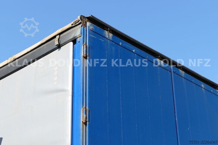 Auflieger mit Pritsche & Plane SCHMITZ CARGOBULL S01 Pritsche Plane 92m³ Liftachse safety-roof